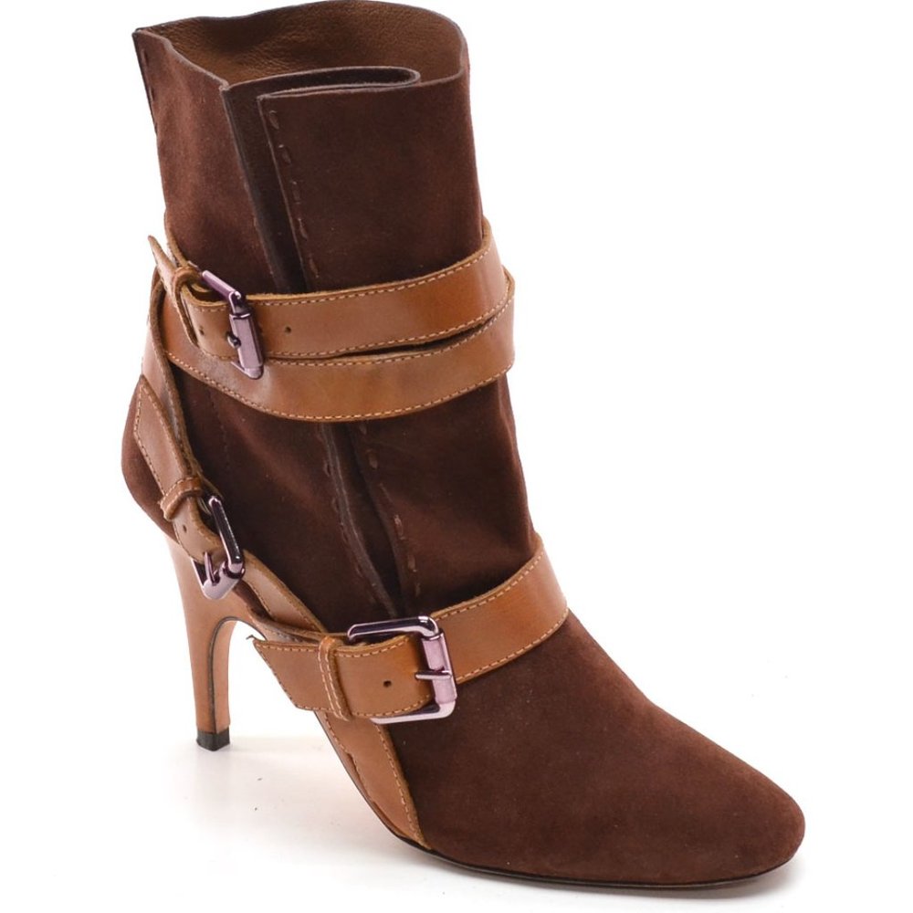 Jean Michel Cazabat Vita Wrap Strap Ankle Boots 40